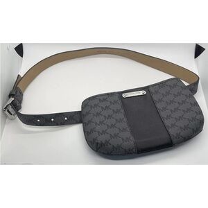 Michael Kors Streetwear logo Gray Belt Bag
